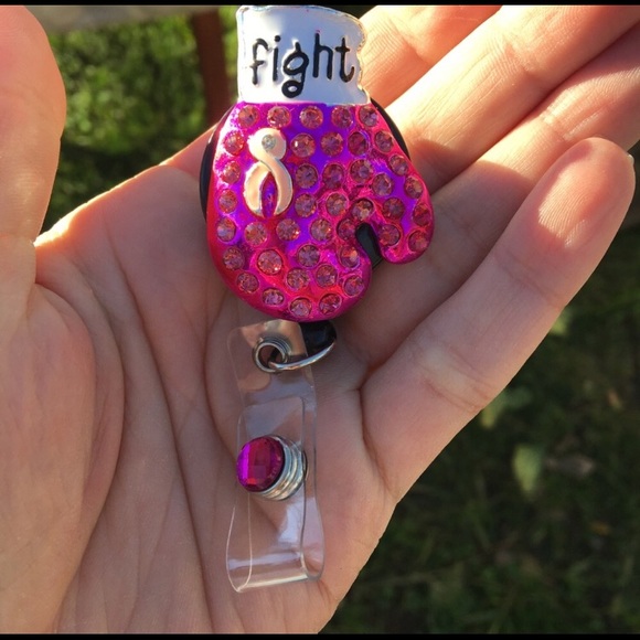 Accessories - Breast Cancer Awareness Badge Holder